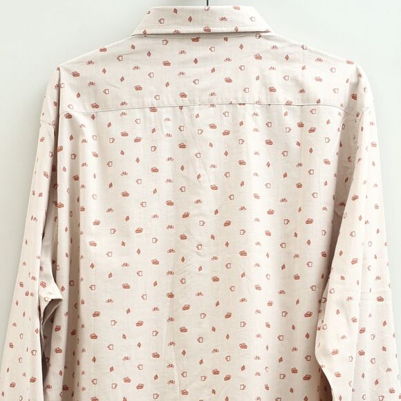 Bonobos Everyday Men's Shirt Buttondown Printed Tailored Fit Long XXL NEW 283380 - Picture 10 of 11